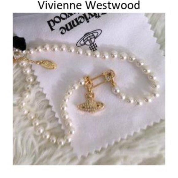 Vivienne westwood pearl orb bracelet - Picture 4 of 5